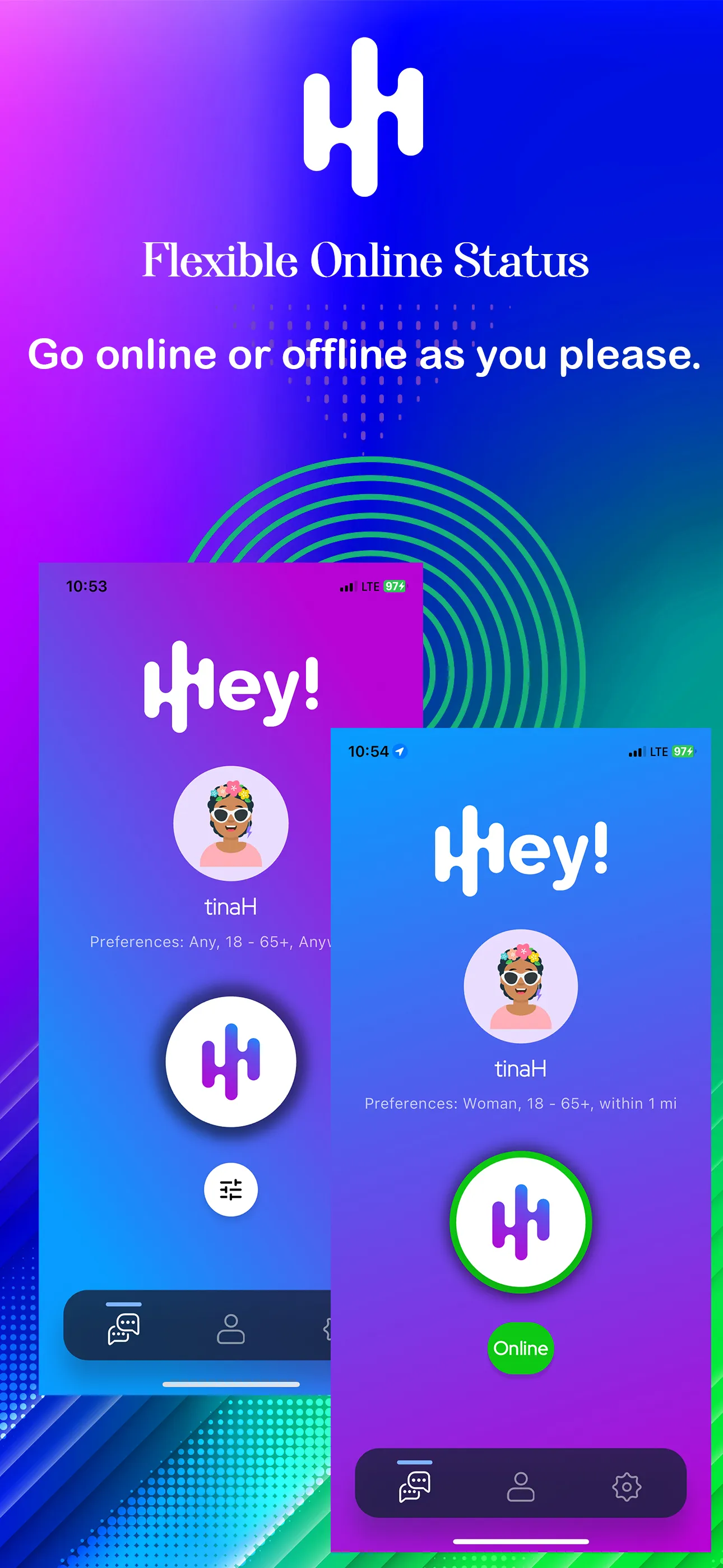 Hey! | Talk, Connect, Repeat. | Indus Appstore | Screenshot