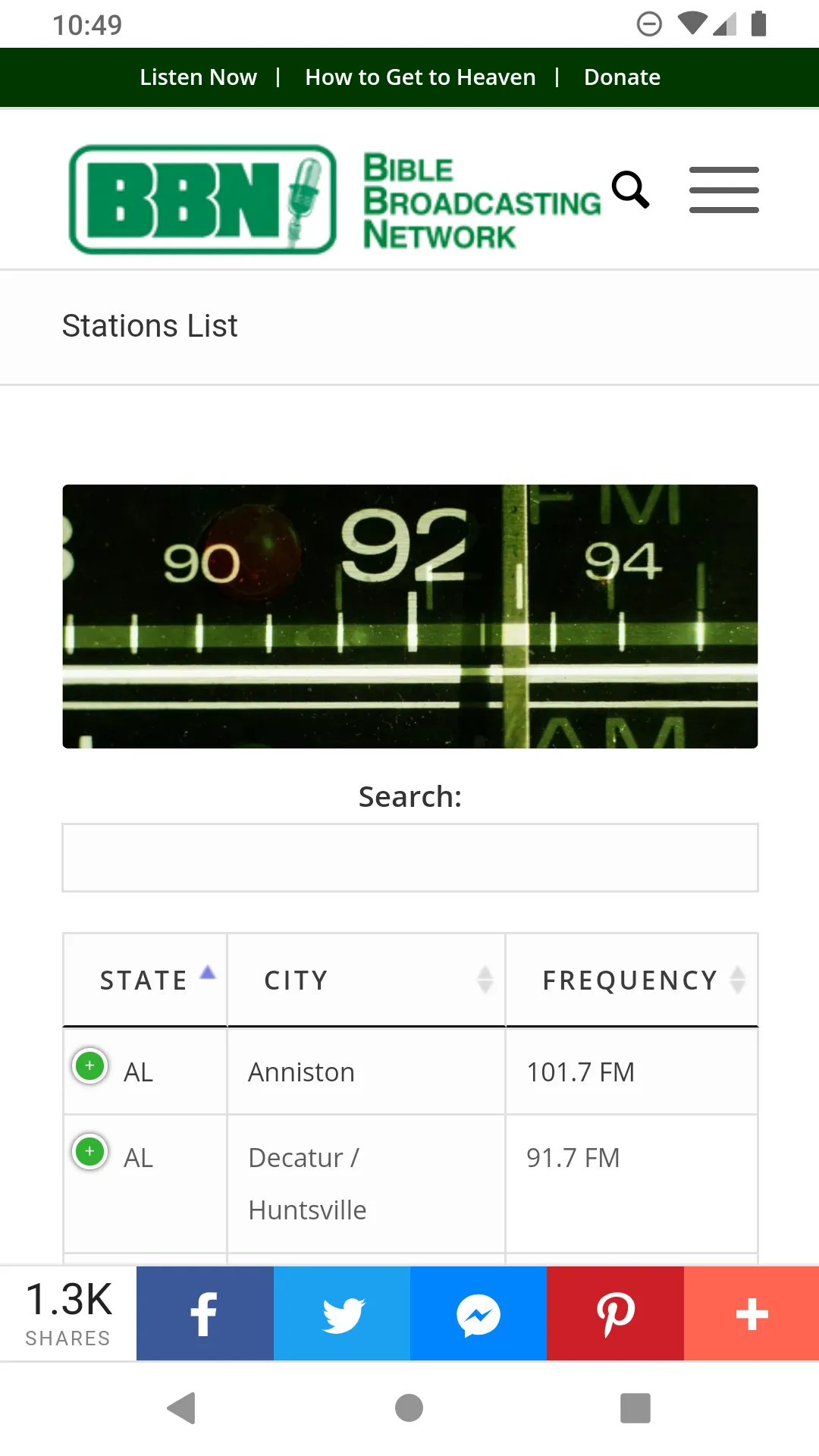 BBN Radio | Indus Appstore | Screenshot