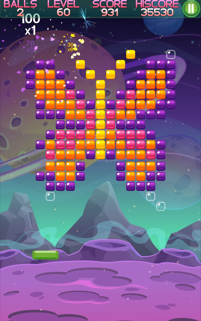 Alien Brick Breaker. | Indus Appstore | Screenshot