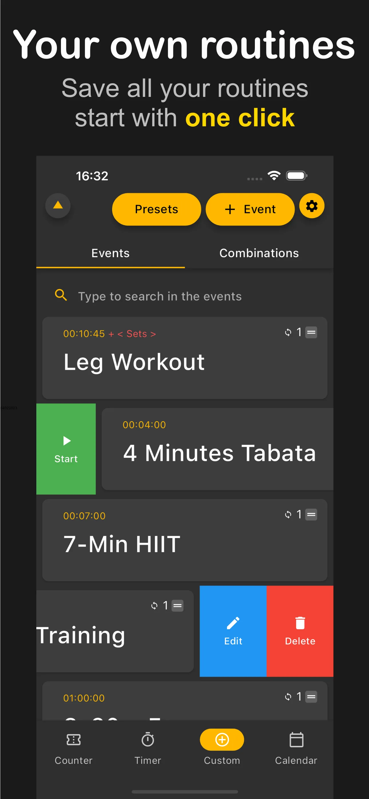 Interval Timer: Custom Workout | Indus Appstore | Screenshot