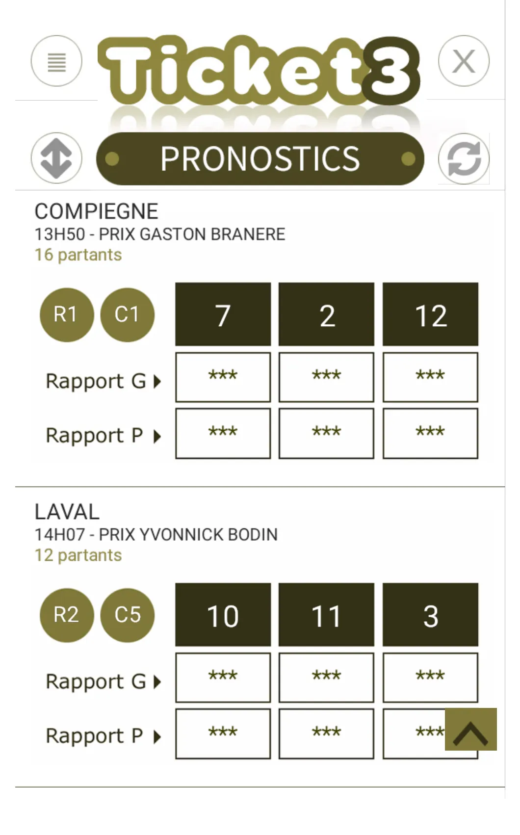 Ticket3 - N°1 des Pronostics h | Indus Appstore | Screenshot