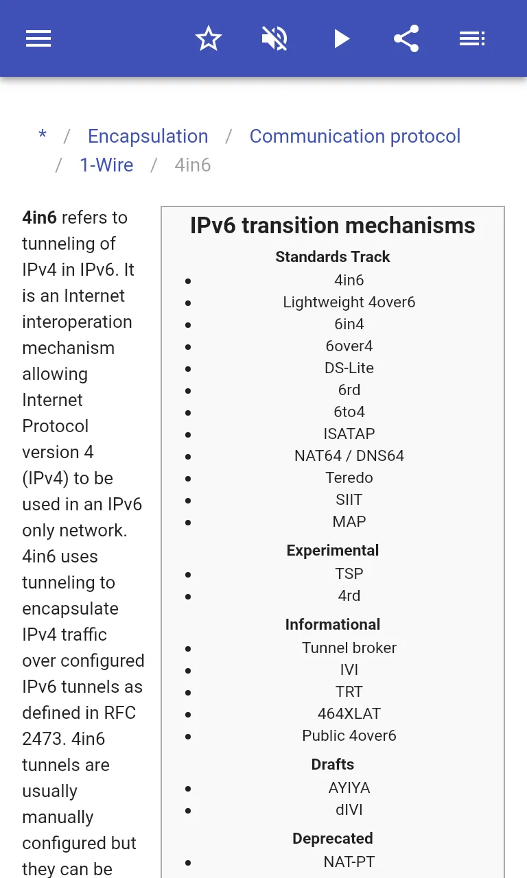 Network protocols | Indus Appstore | Screenshot