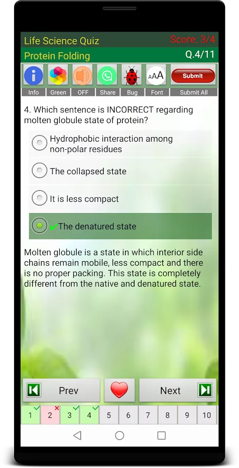 Life Science Quiz | Indus Appstore | Screenshot