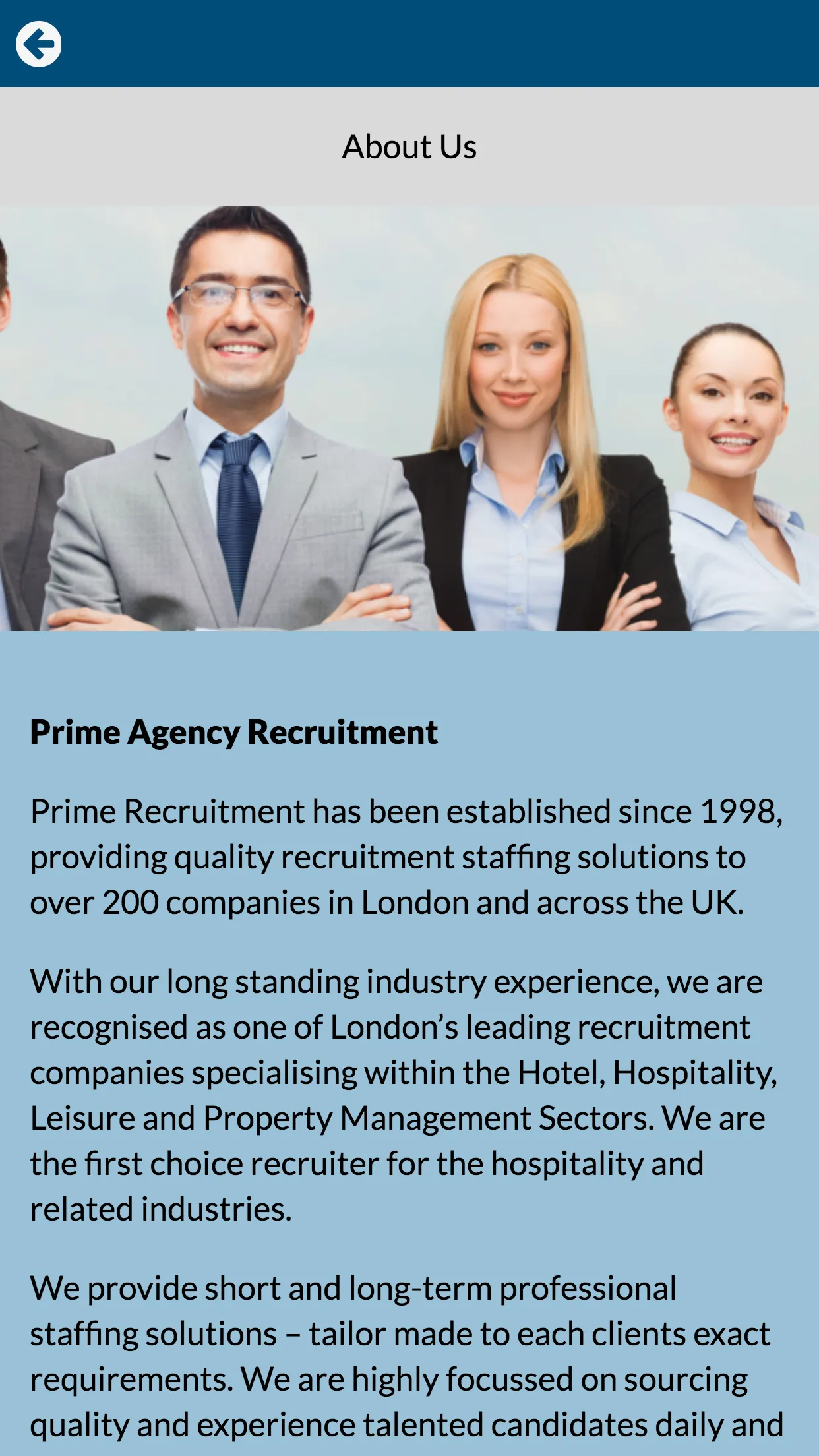 Prime Agency Recruitment | Indus Appstore | Screenshot