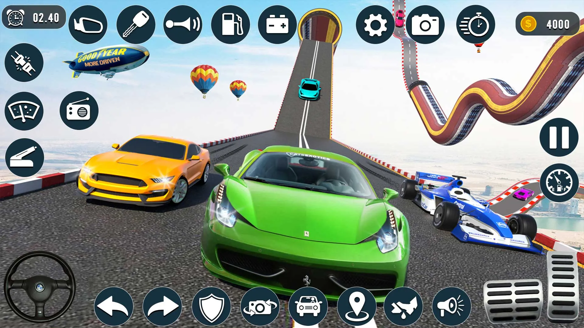 GT Car Stunts Crazy Car Racing | Indus Appstore | Screenshot