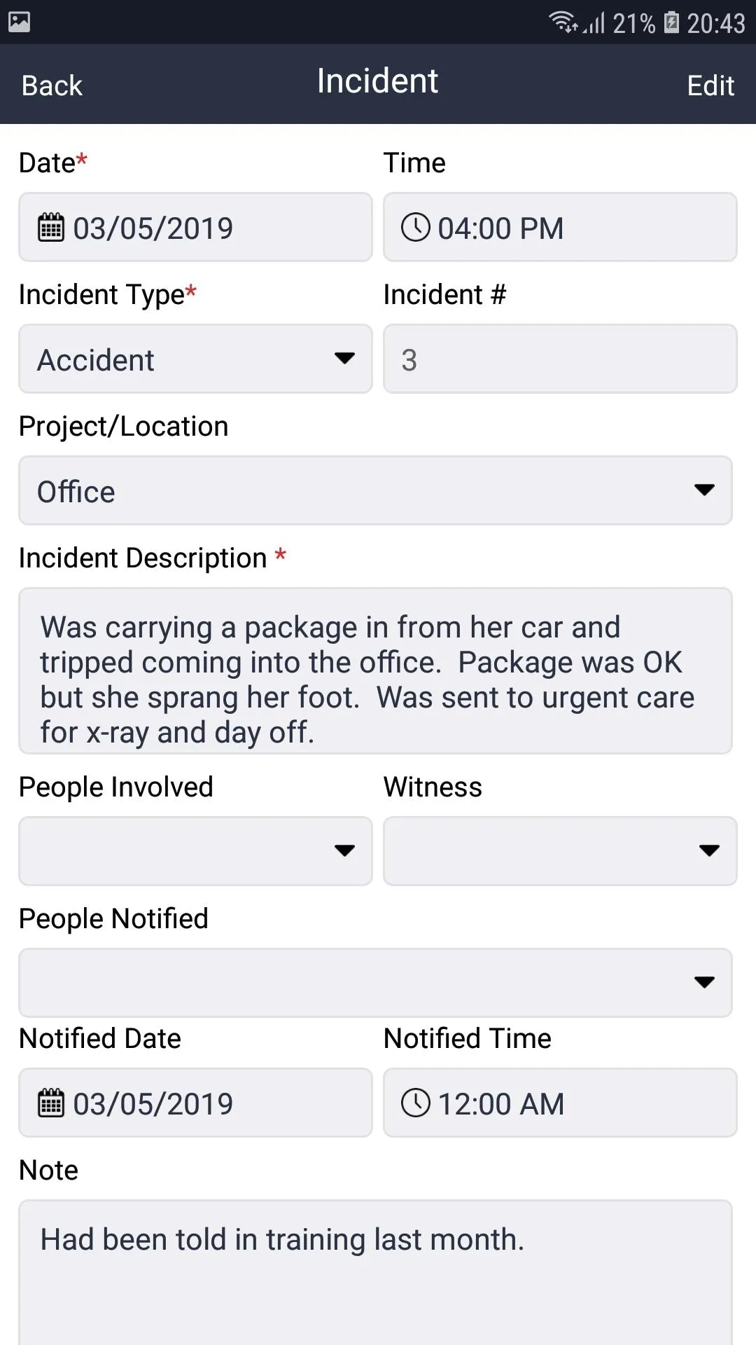 Safety Meeting Pro (Checklists | Indus Appstore | Screenshot