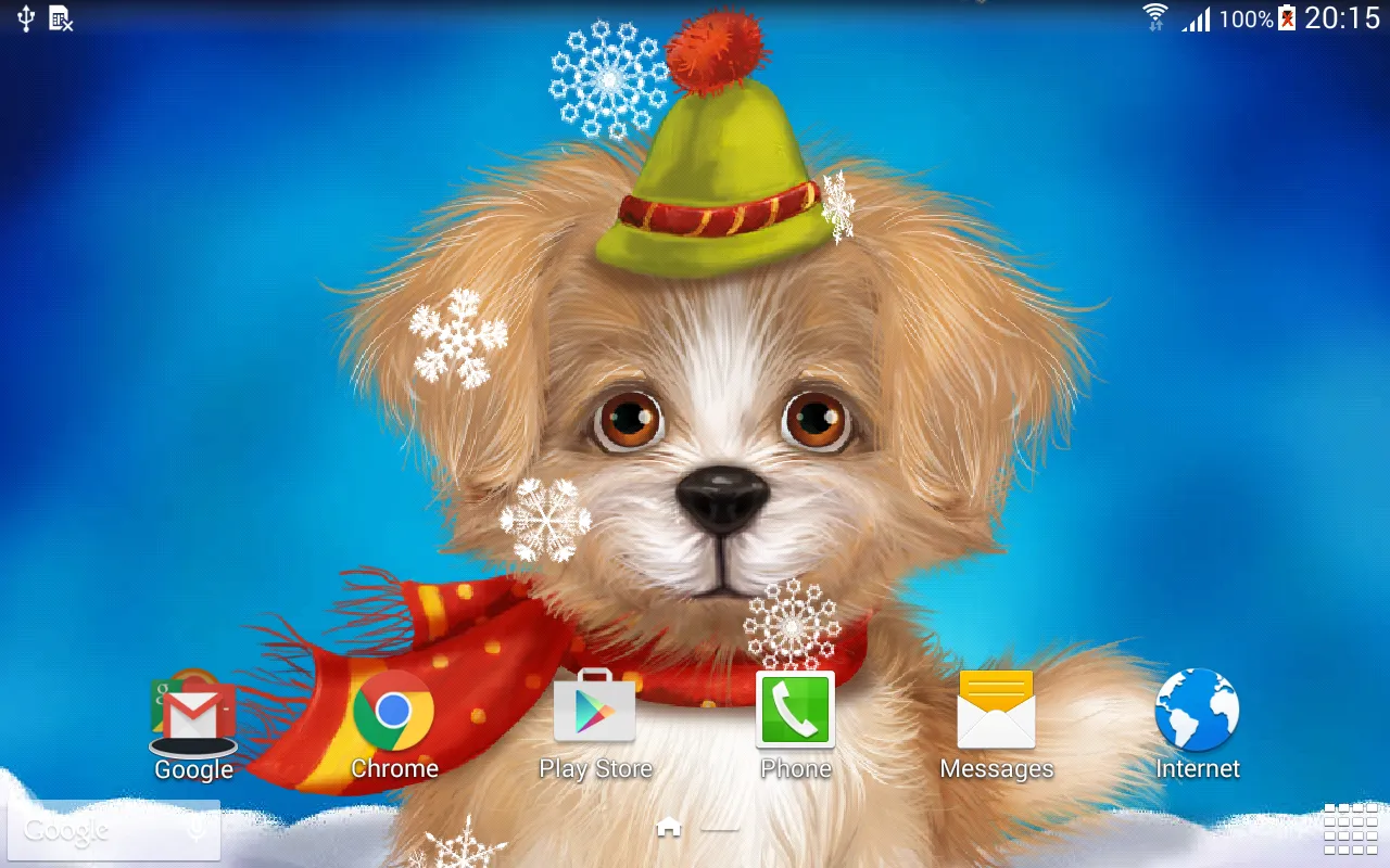 Cute Puppy Live Wallpaper | Indus Appstore | Screenshot