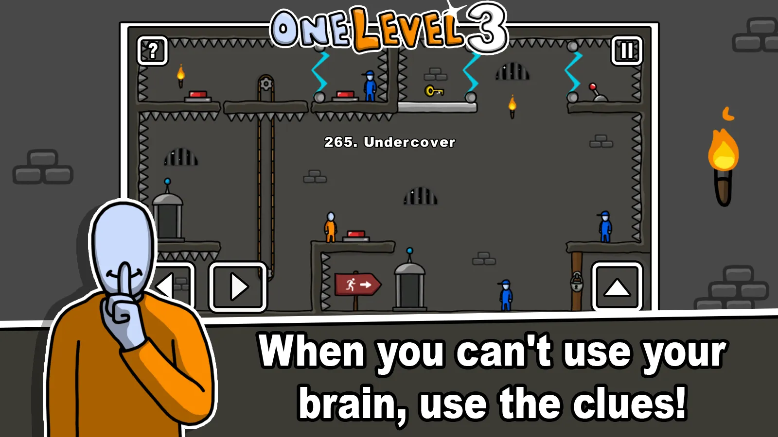 One Level 3 Stickman Jailbreak | Indus Appstore | Screenshot