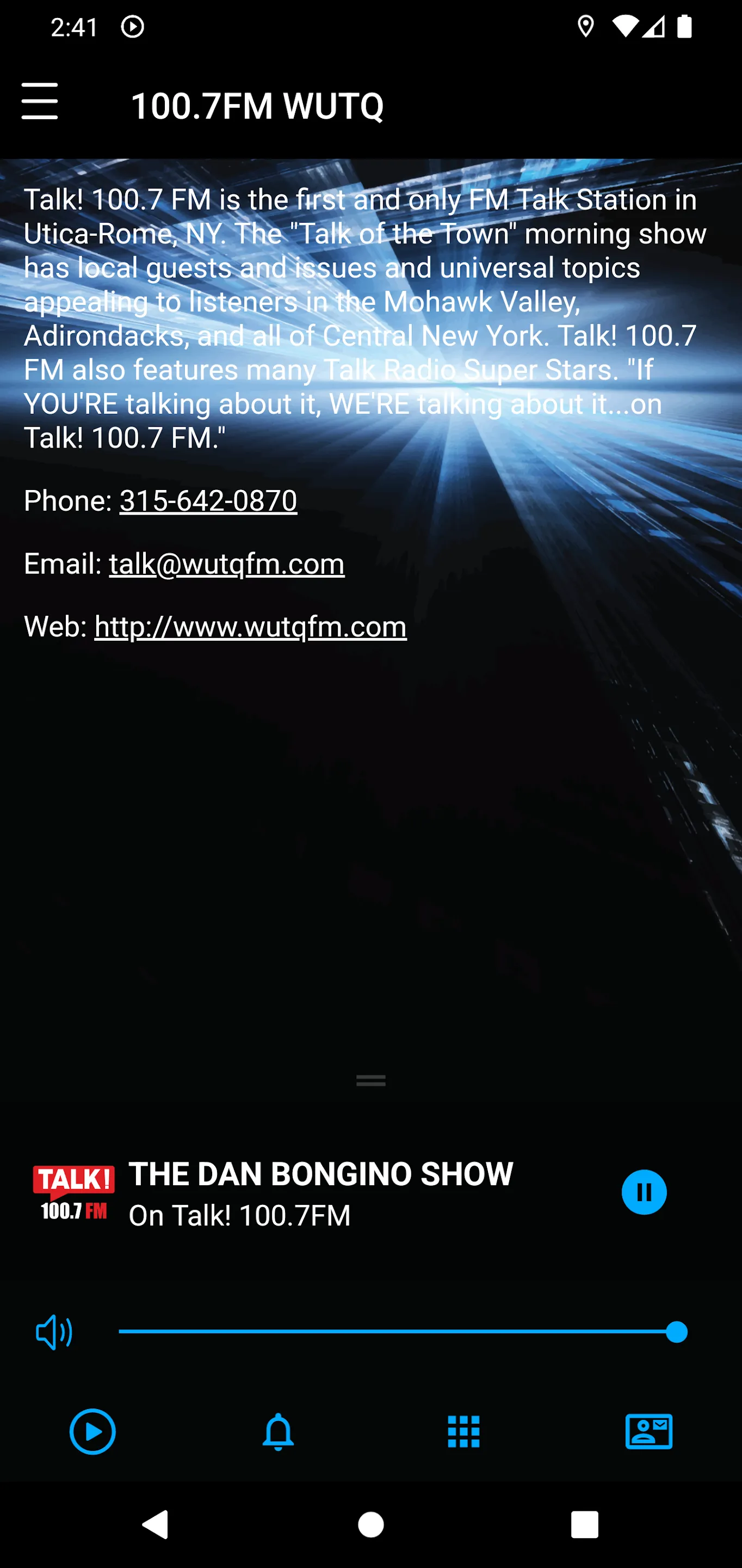 Talk 100.7FM | Indus Appstore | Screenshot