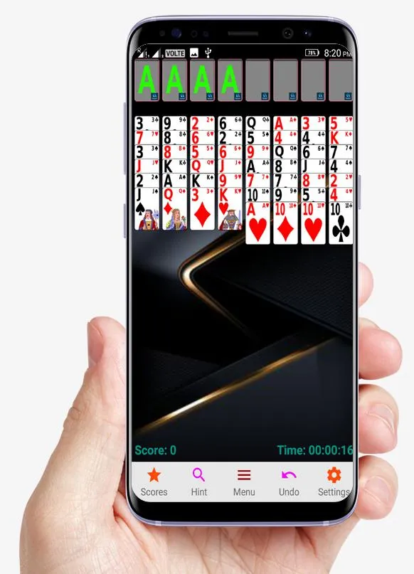 Ultimate Solitaire | Card Game | Indus Appstore | Screenshot