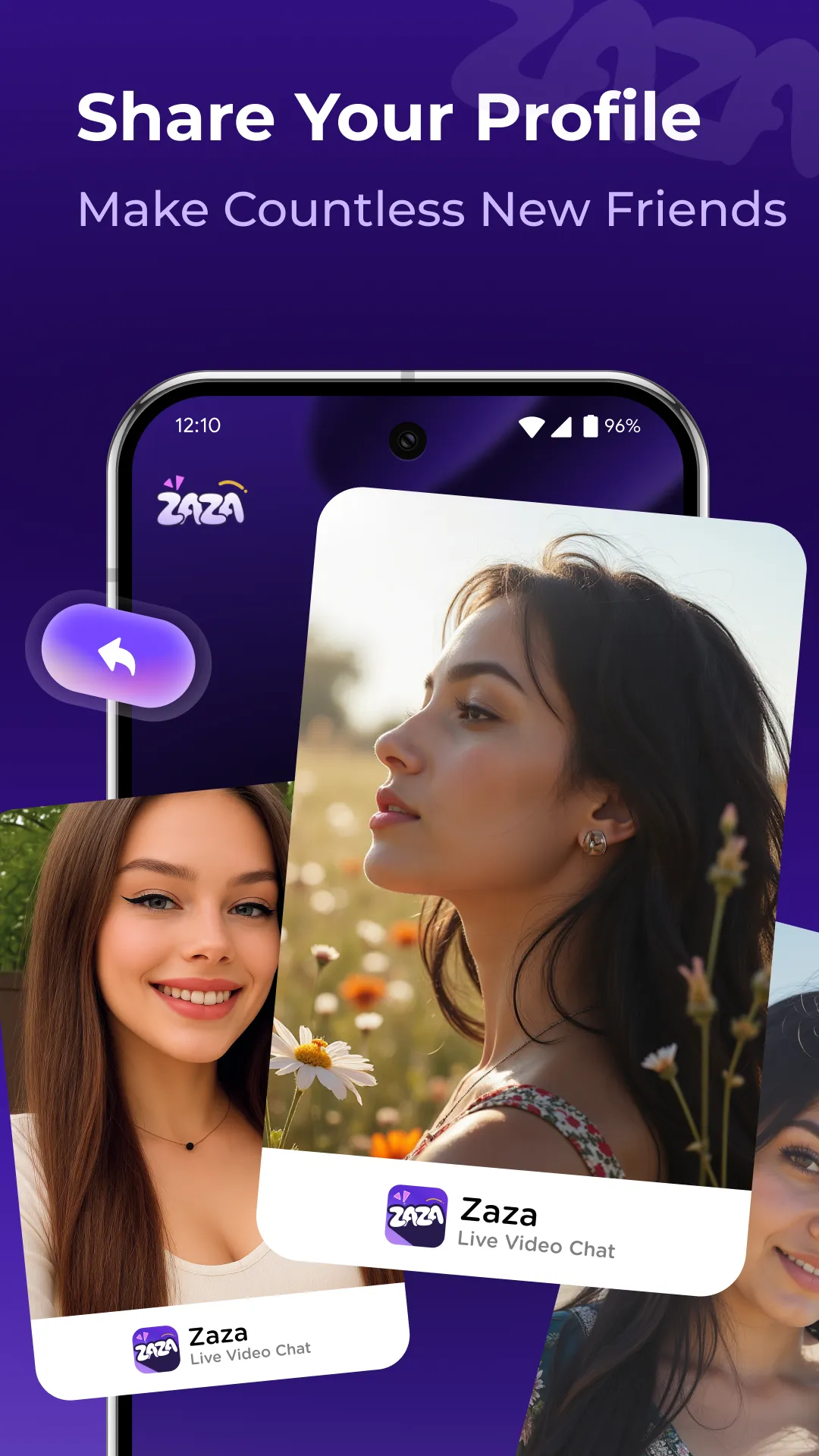 Zaza - Video Call​ & Chat | Indus Appstore | Screenshot
