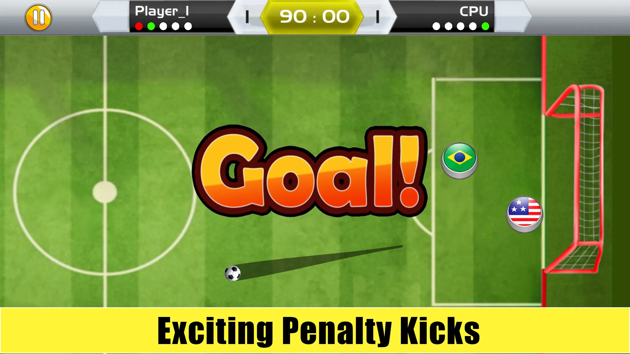 Finger Soccer | Indus Appstore | Screenshot