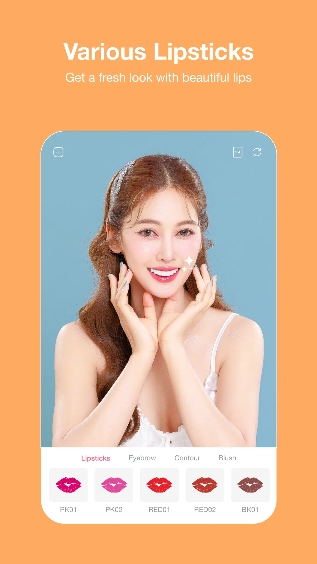 Sweet Beauty & Camera Sticker | Indus Appstore | Screenshot