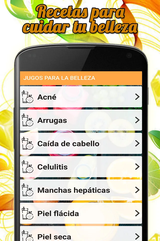 Jugos naturales y medicinales | Indus Appstore | Screenshot