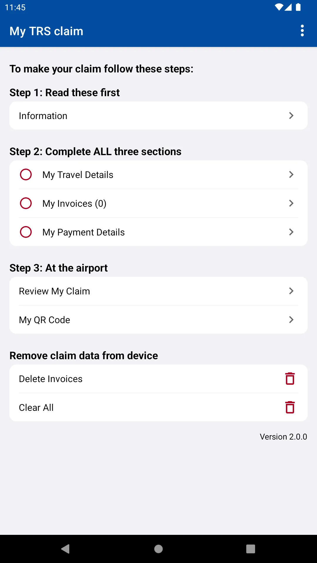 Tourist Refund Scheme | Indus Appstore | Screenshot