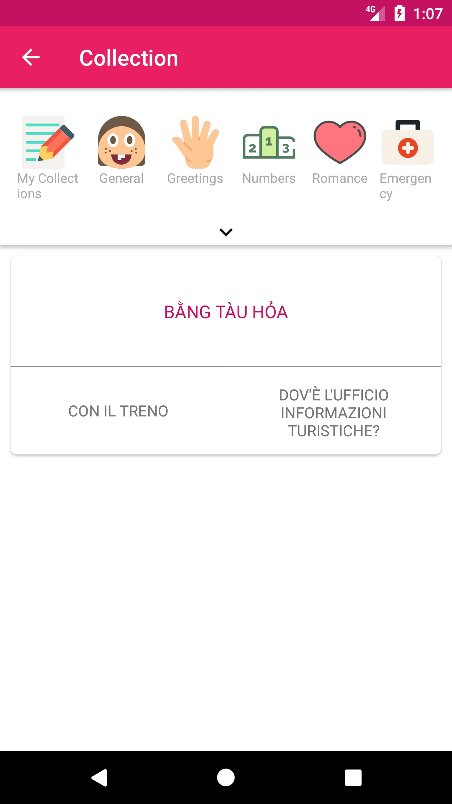 Italian Vietnamese Dictionary | Indus Appstore | Screenshot