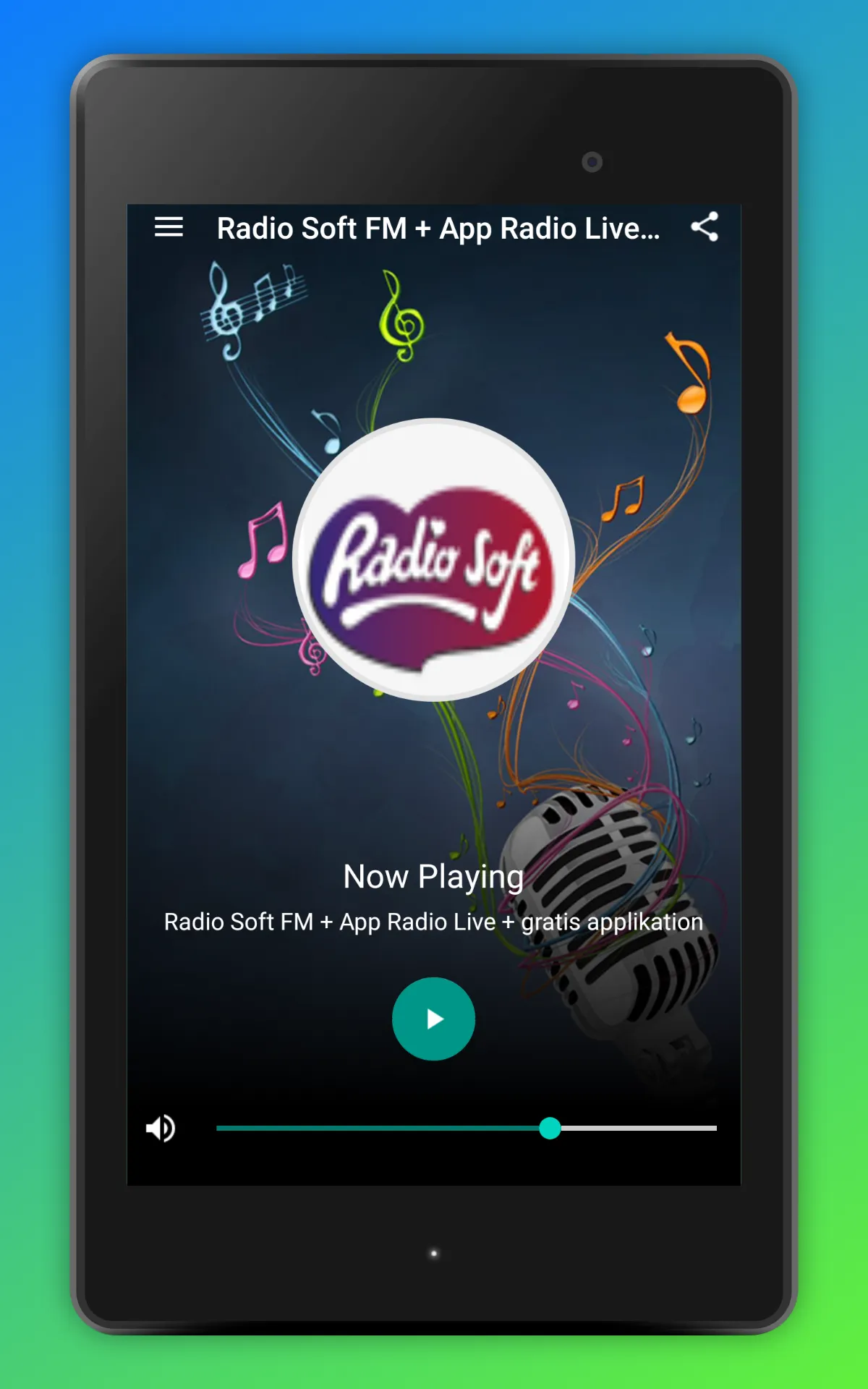 Radio Soft App Danmark Online | Indus Appstore | Screenshot