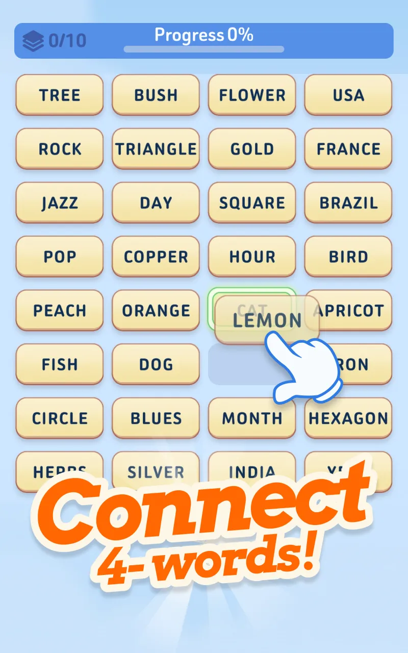 Word Bridges Logic Connections | Indus Appstore | Screenshot