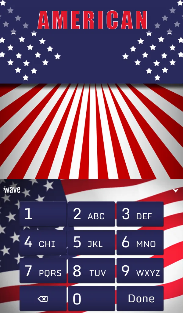 USA Flag Live Wallpaper Theme | Indus Appstore | Screenshot