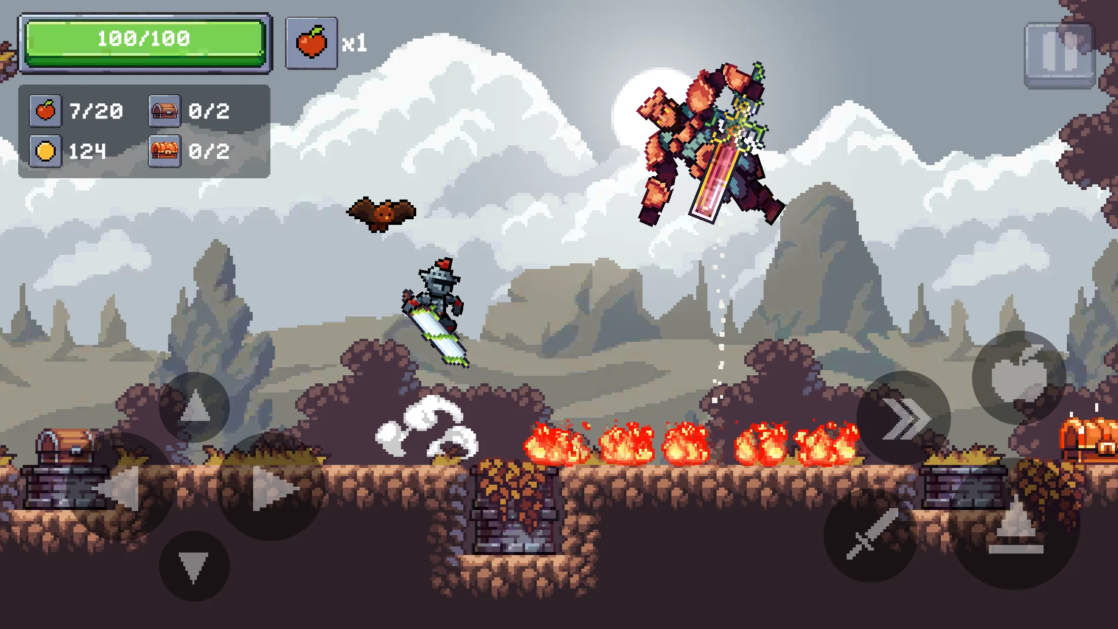 Apple Knight 2: Action Game | Indus Appstore | Screenshot