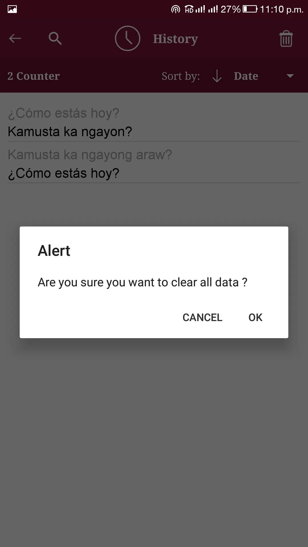 Filipino - Spanish Translator | Indus Appstore | Screenshot