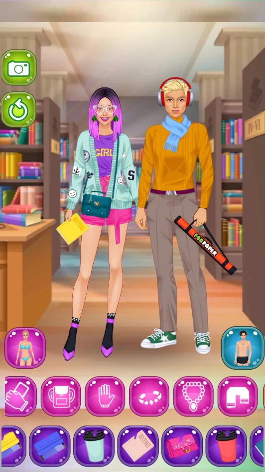 School Couple dress up | Indus Appstore | Screenshot