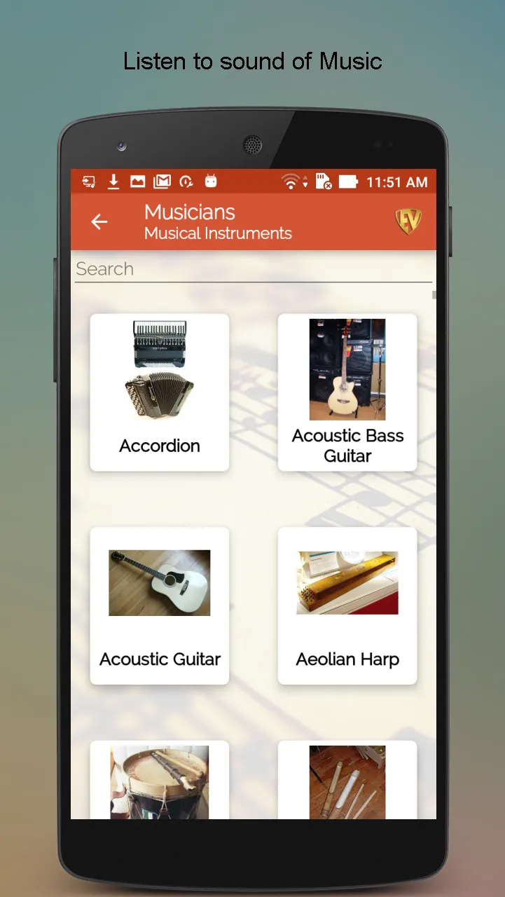 Musicians & Musical Instrument | Indus Appstore | Screenshot