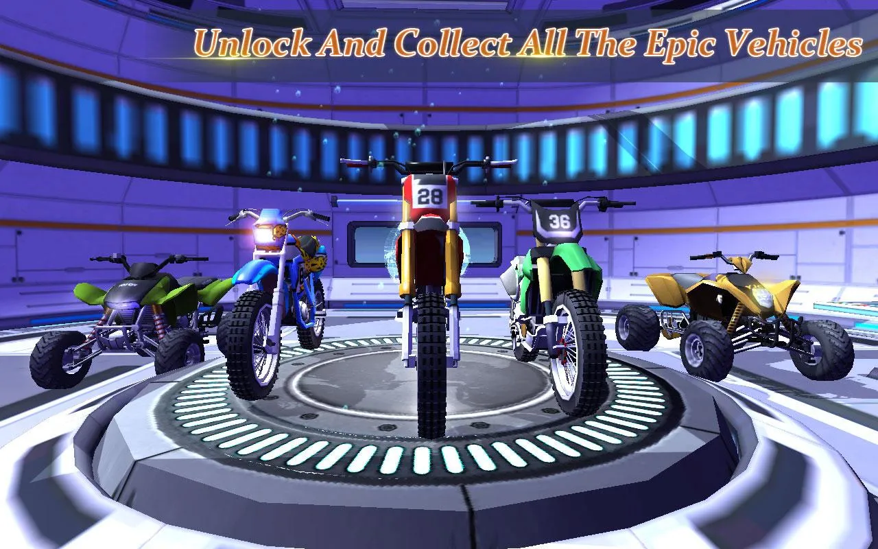 Stunt Bike Racing 3D Galaxy | Indus Appstore | Screenshot