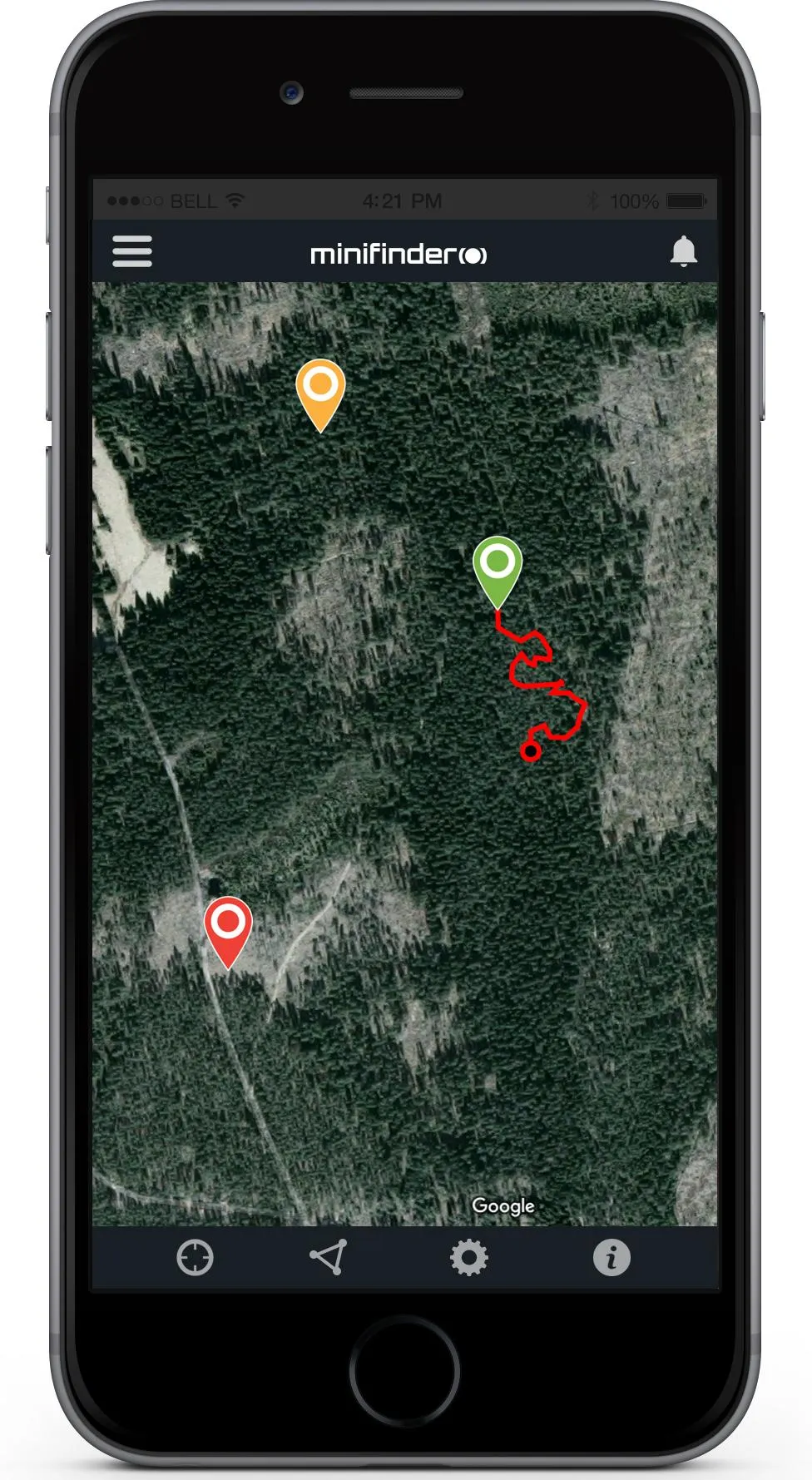 MiniFinder GO - GPS Tracking | Indus Appstore | Screenshot