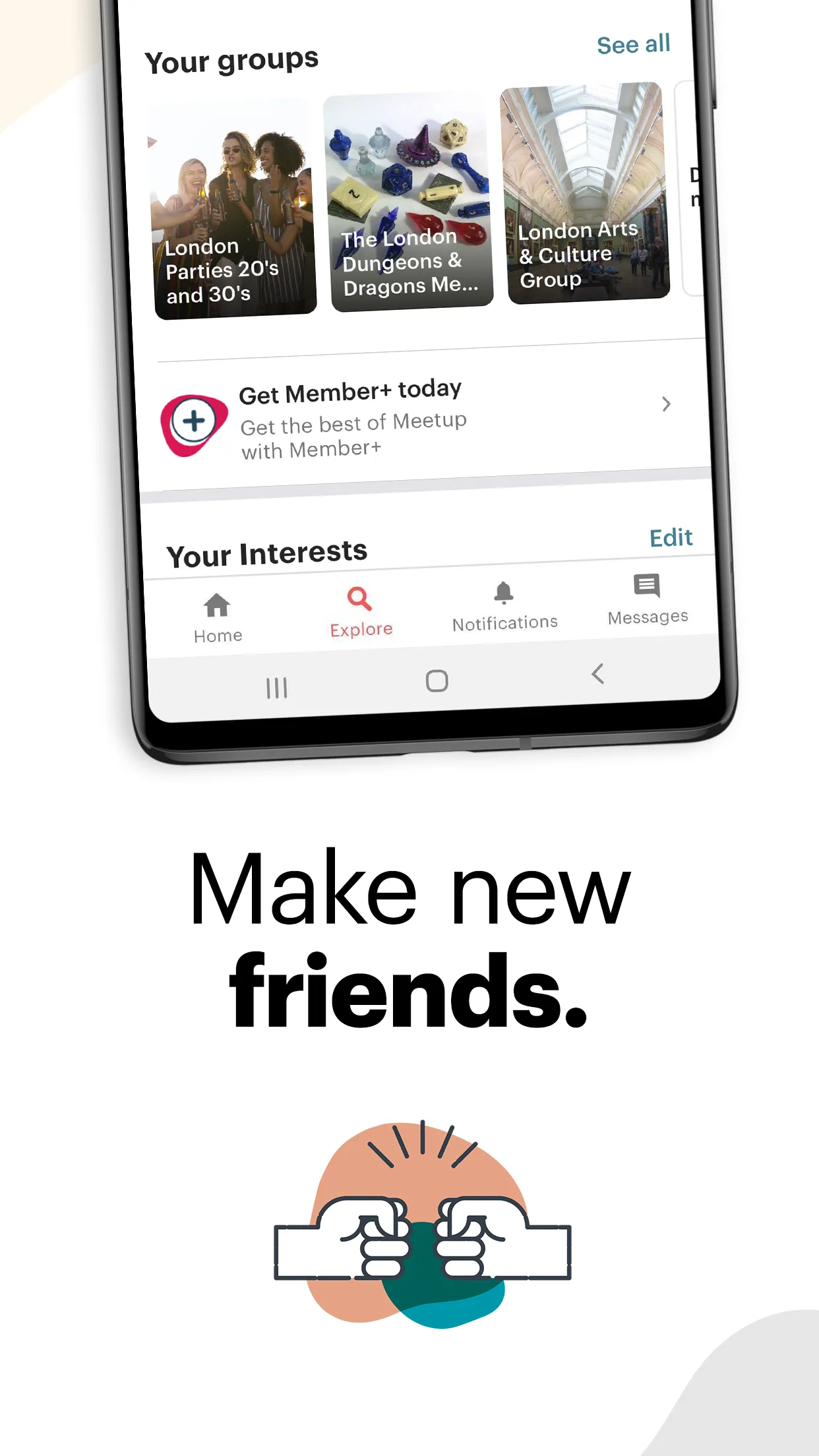 Meetup: Social Events & Groups | Indus Appstore | Screenshot