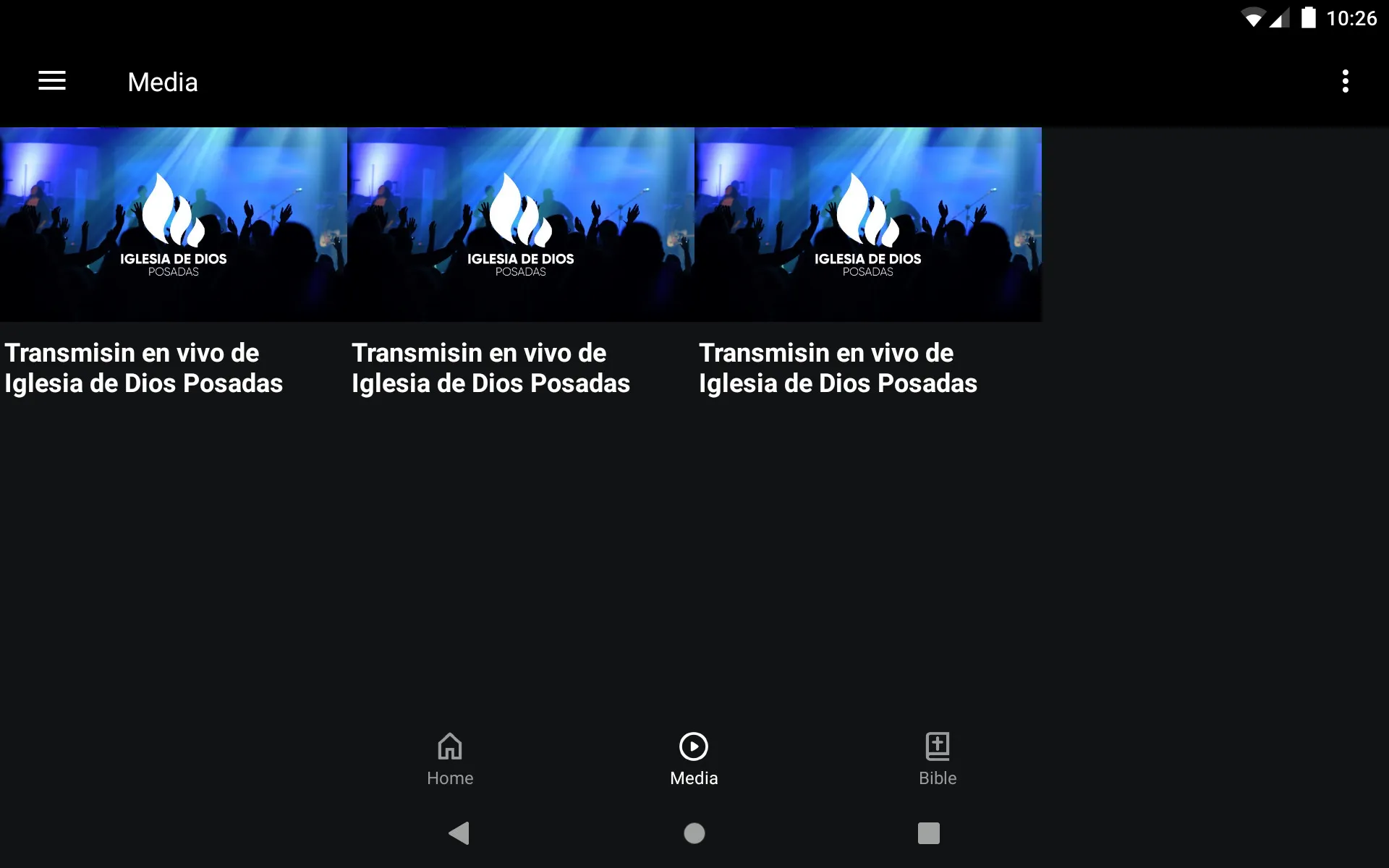 Iglesia de Dios IDD | Indus Appstore | Screenshot