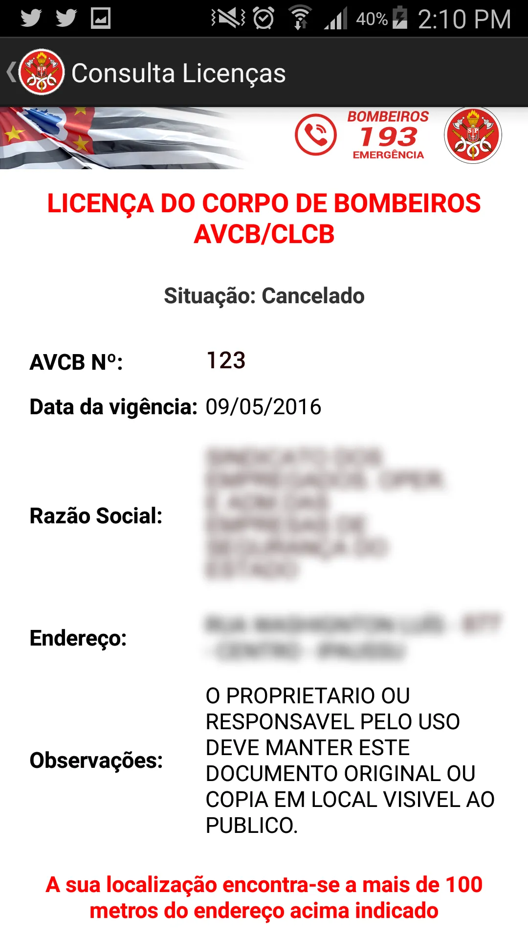 Bombeiros SP | Indus Appstore | Screenshot