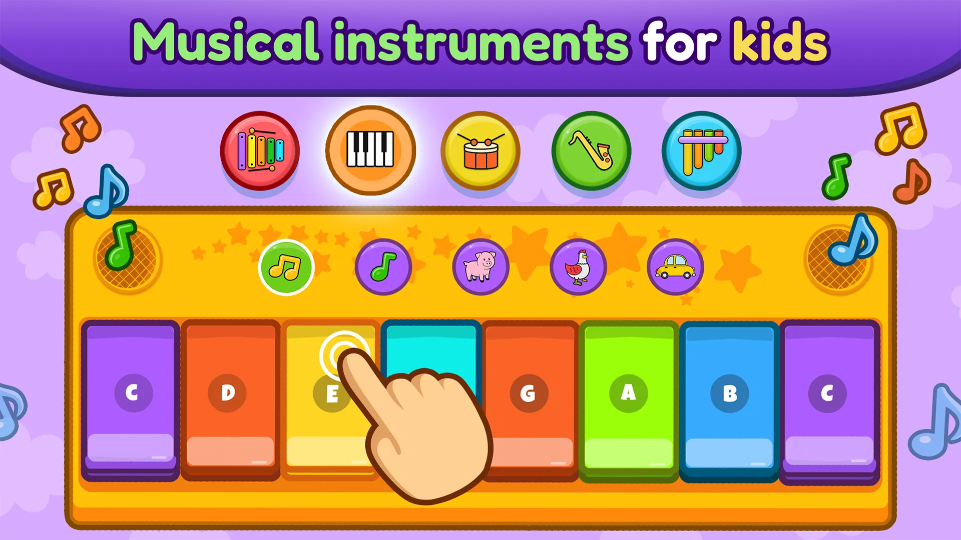 Baby Piano, Drums, Xylo & more | Indus Appstore | Screenshot