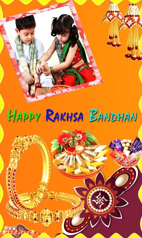 Rakhi Festival Photo Frames | Indus Appstore | Screenshot