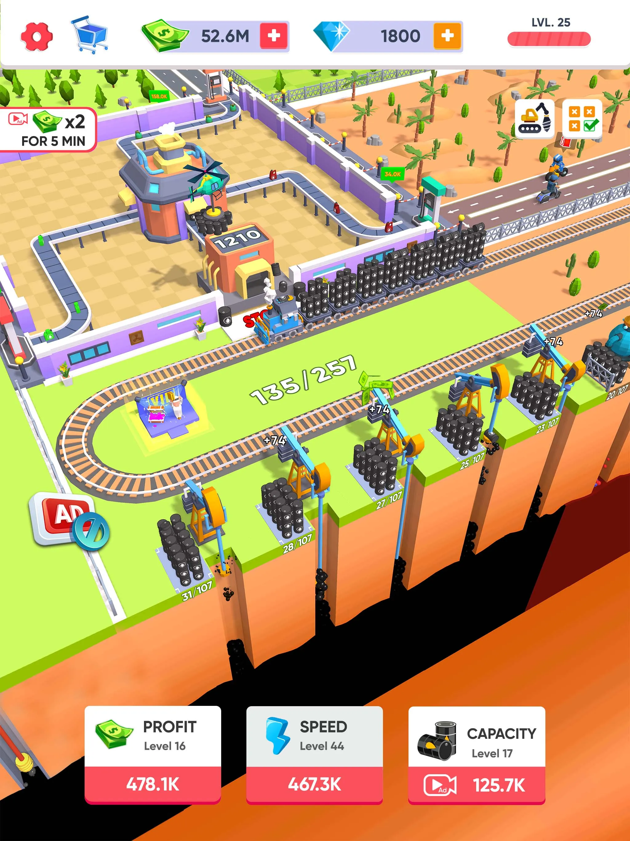 Oil Mining 3D - Petrol Factory | Indus Appstore | Screenshot