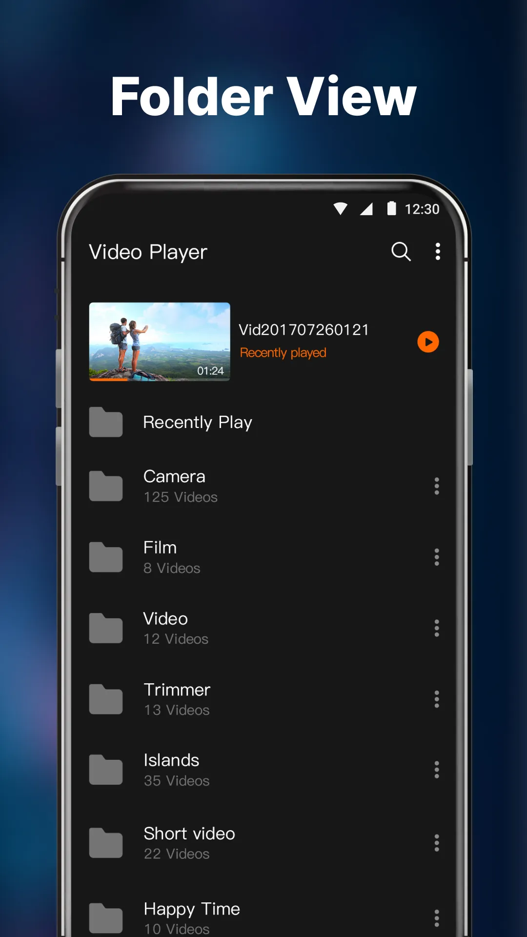 HD Video Player All Format | Indus Appstore | Screenshot