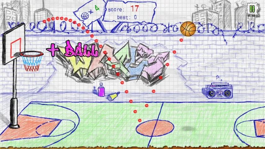 Doodle Basketball | Indus Appstore | Screenshot