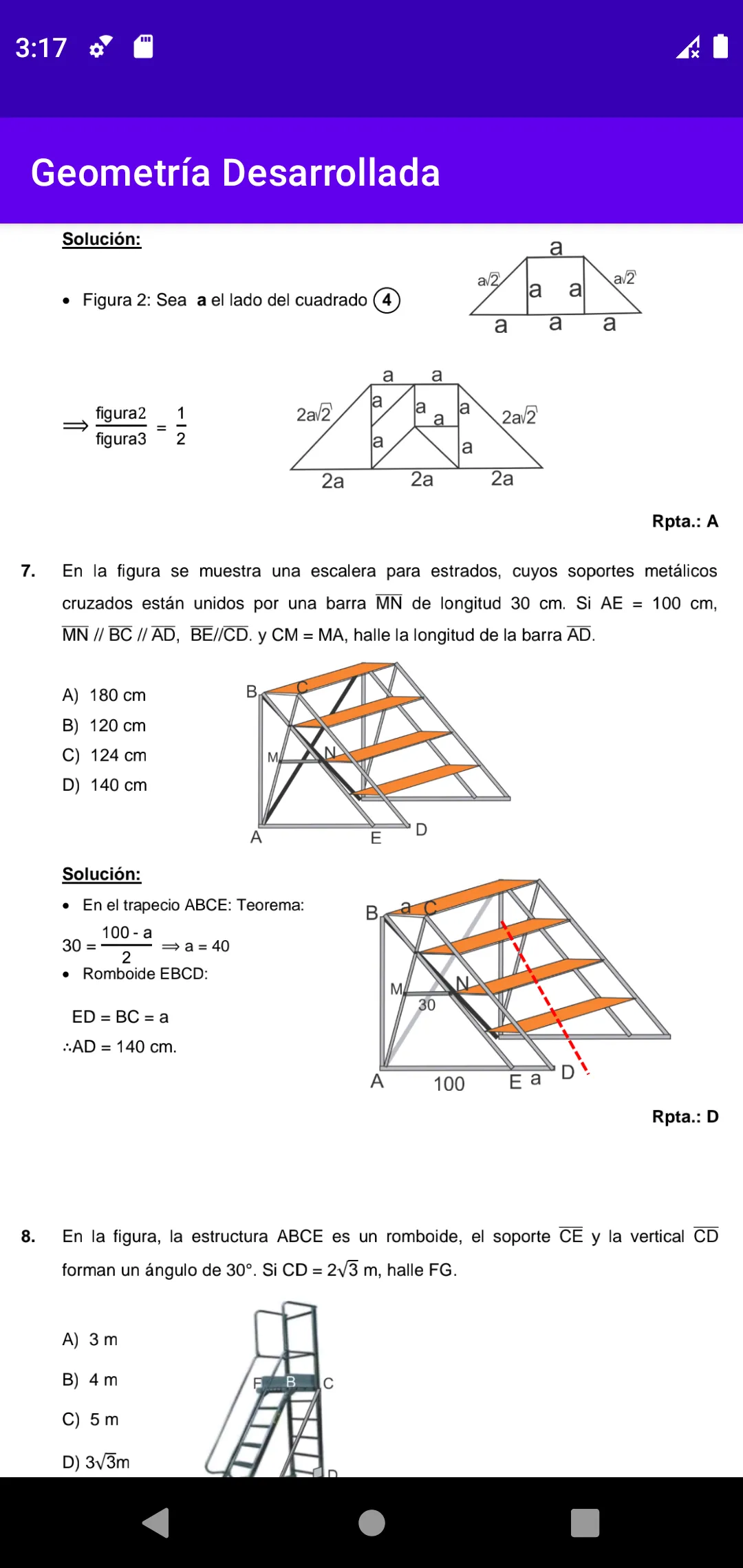 Geometría Desarrollada | Indus Appstore | Screenshot