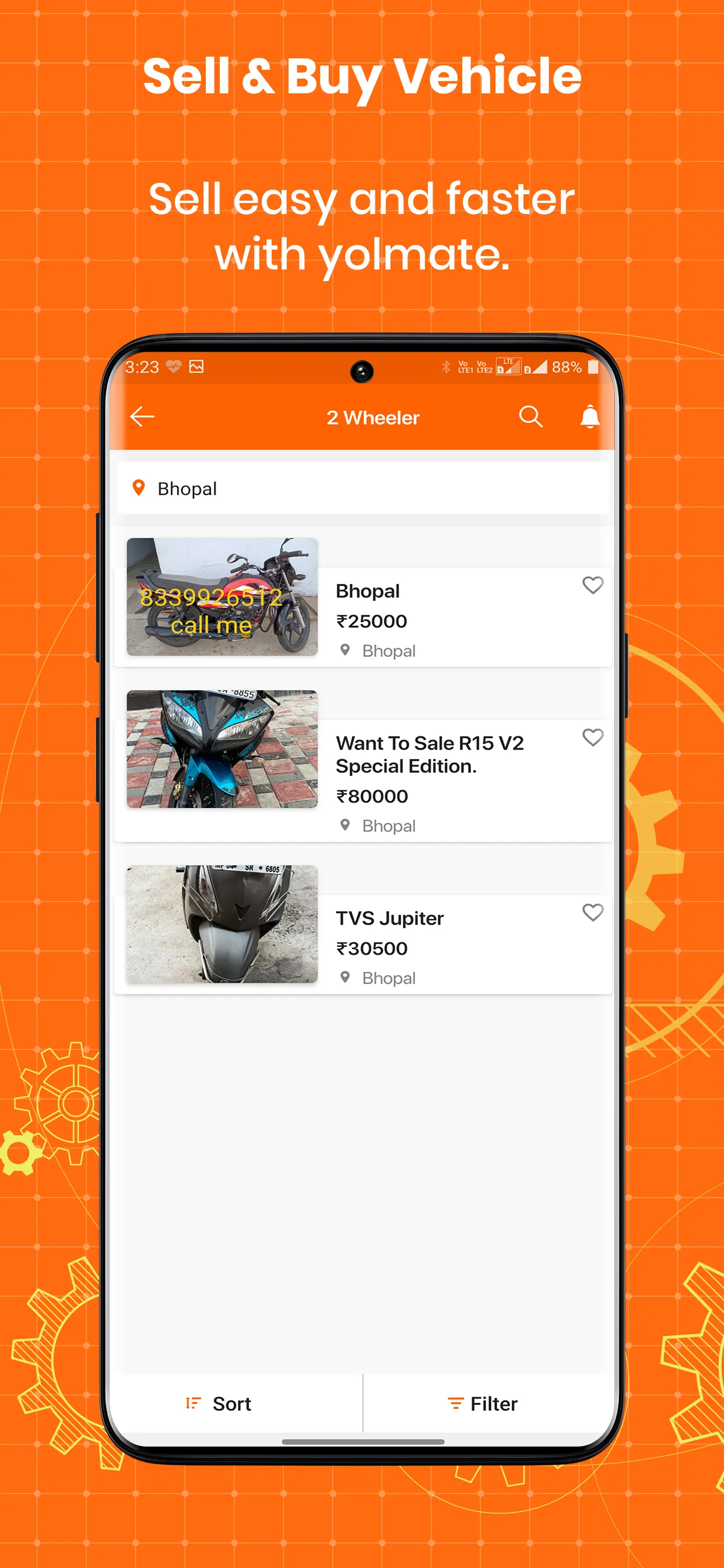 Yolmate – Mechanic Shop Nearby | Indus Appstore | Screenshot