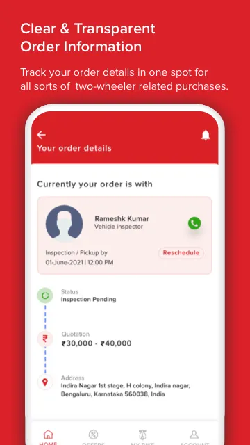 CredR - Sell/Buy/Service bike | Indus Appstore | Screenshot