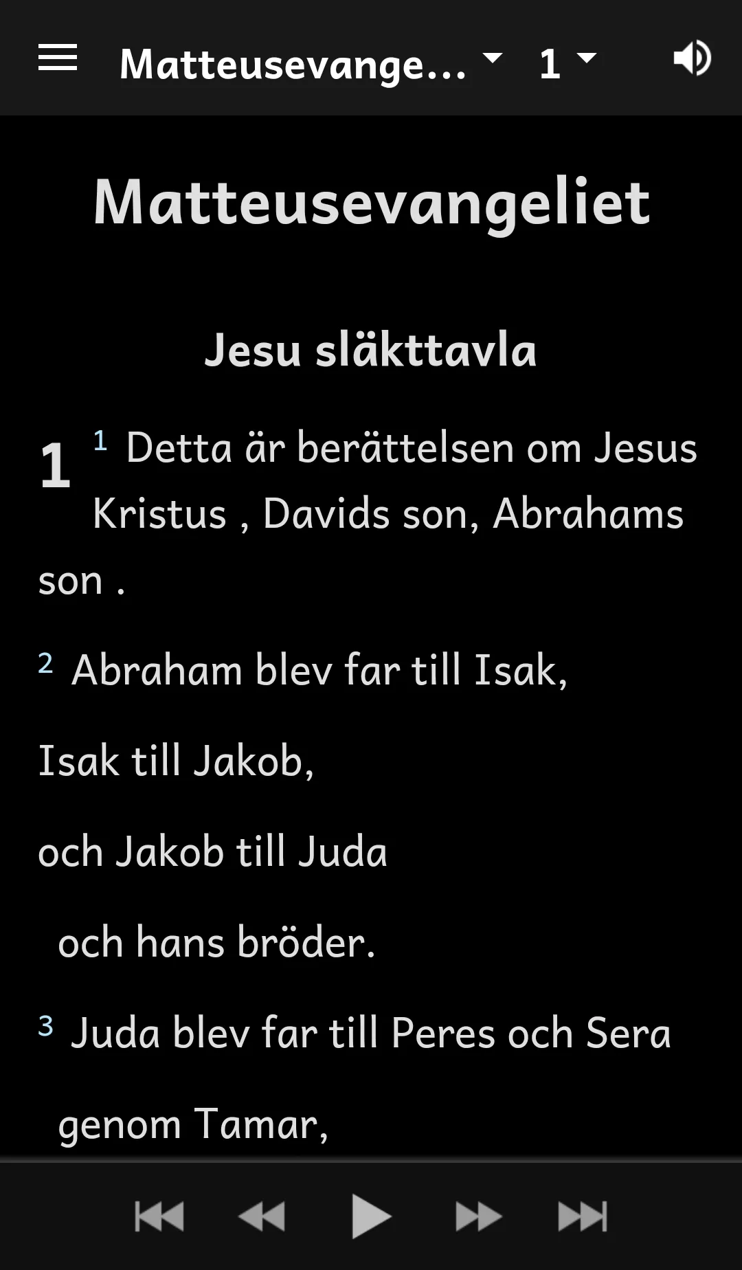 Swedish SSF Bible | Indus Appstore | Screenshot