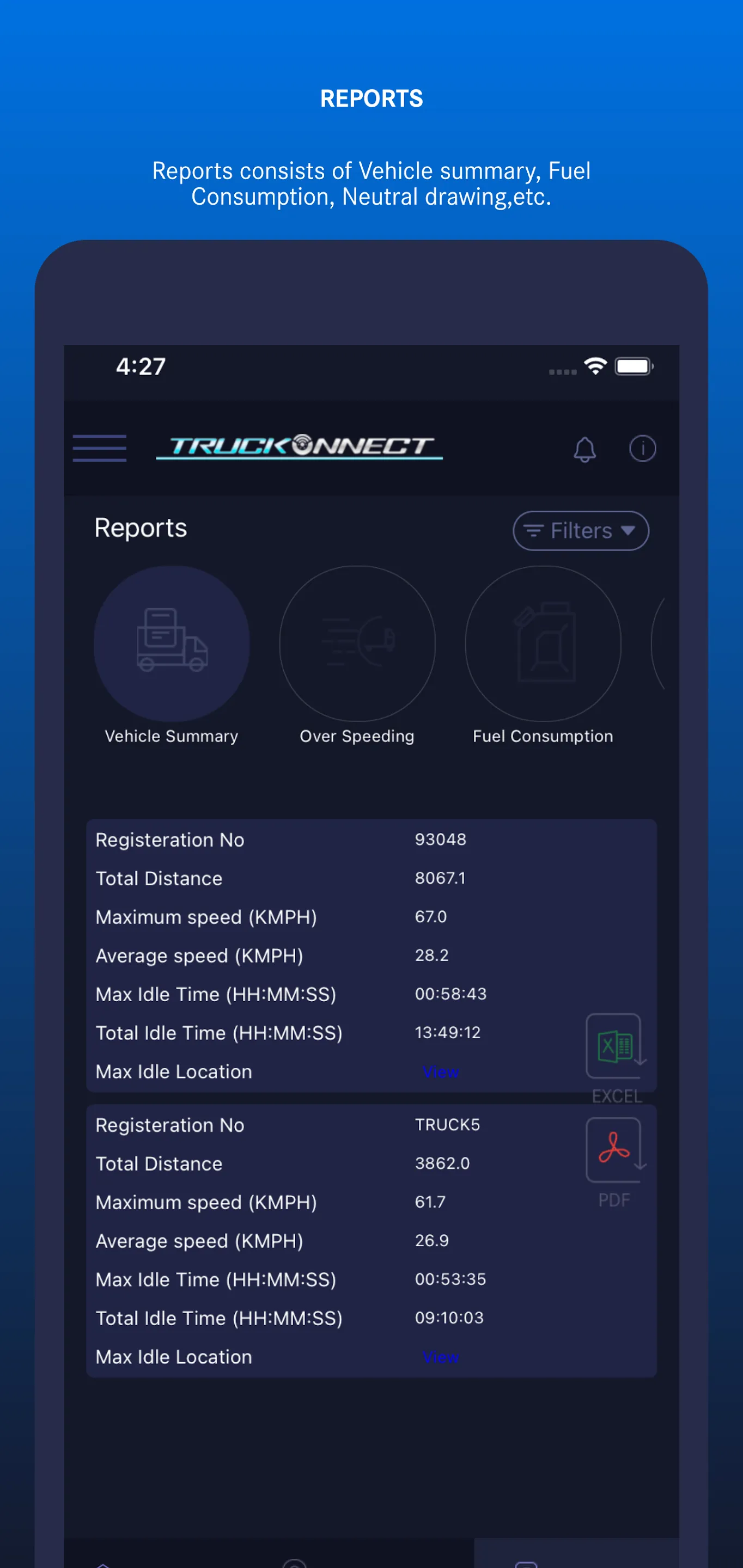 DICV Truckonnect | Indus Appstore | Screenshot