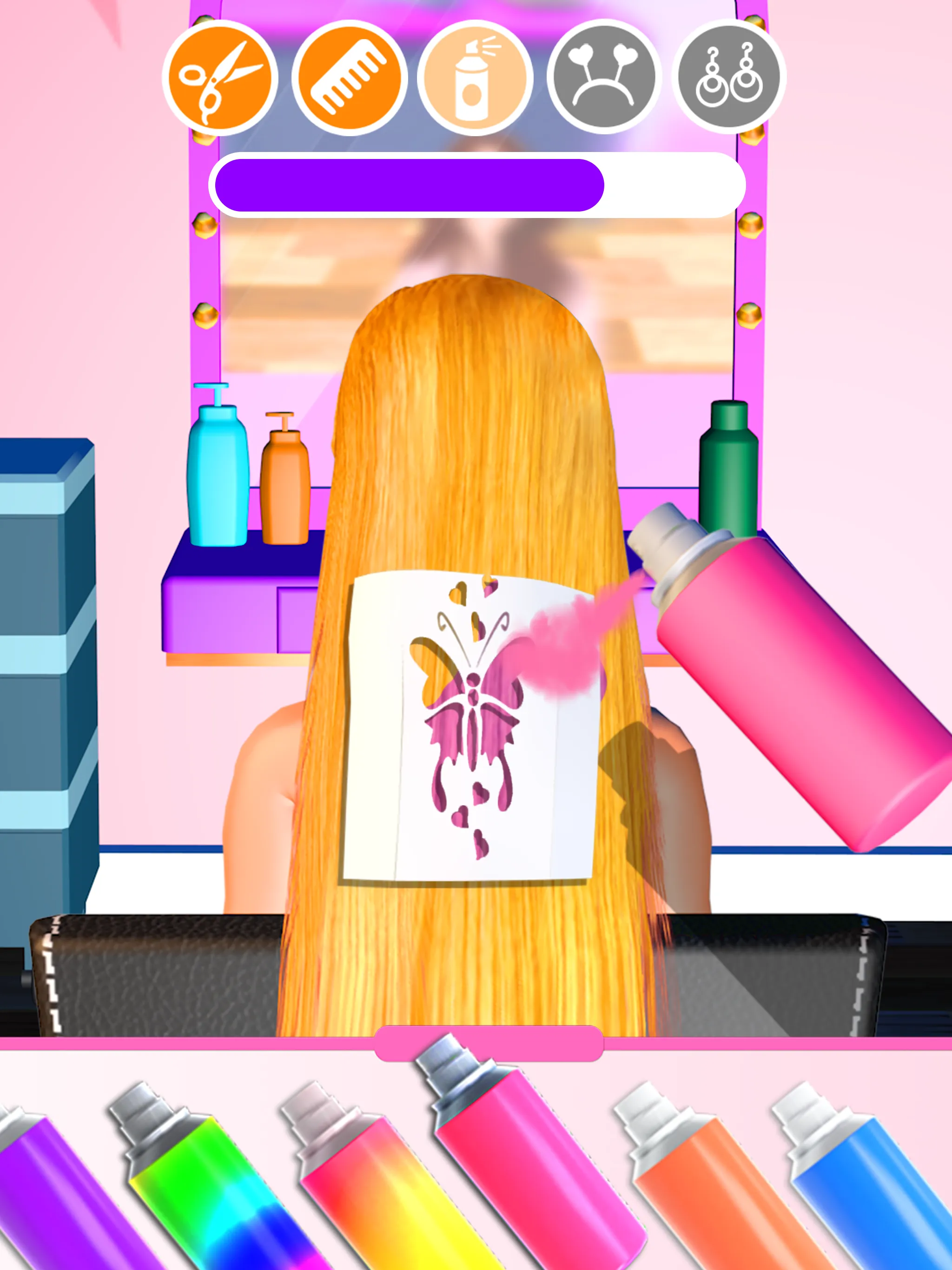 Hair Salon Makeover Girl Games | Indus Appstore | Screenshot