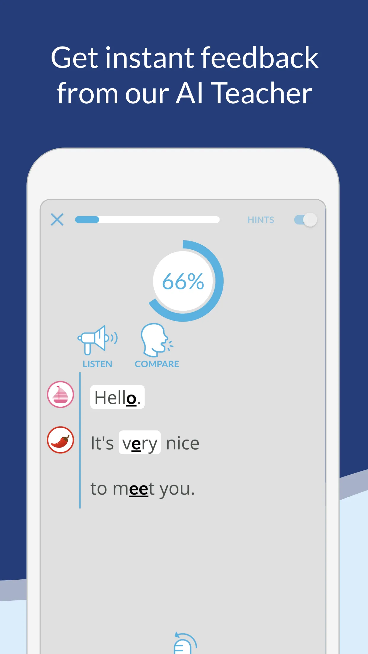 Blue Canoe: Speak Eng Clearly | Indus Appstore | Screenshot