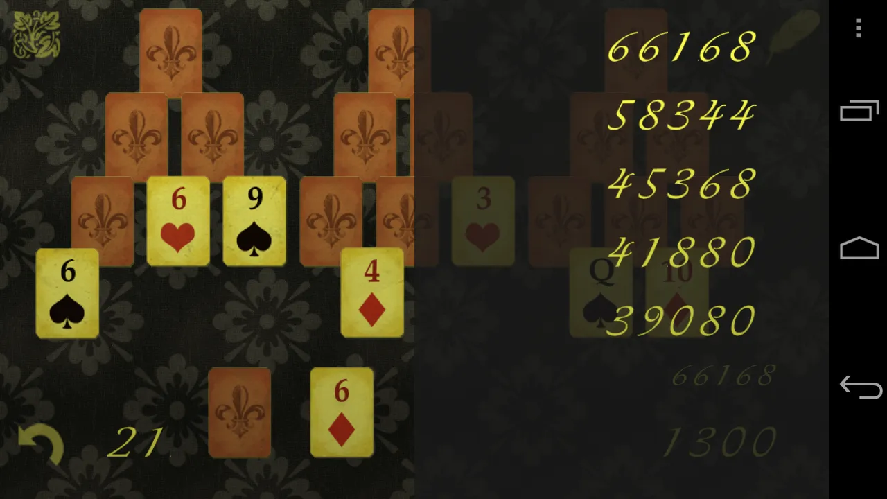 Vintage Tripeaks Solitaire | Indus Appstore | Screenshot