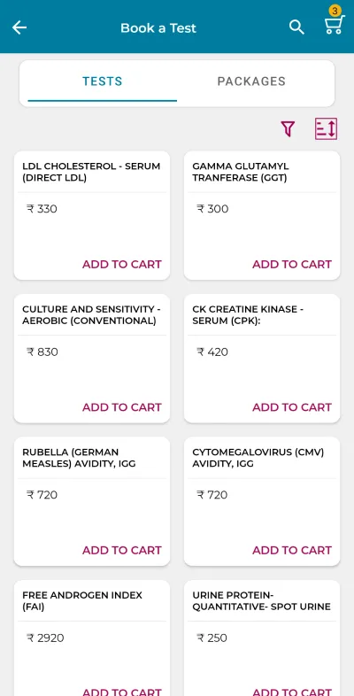 Apollo Diagnostics - Book Test | Indus Appstore | Screenshot