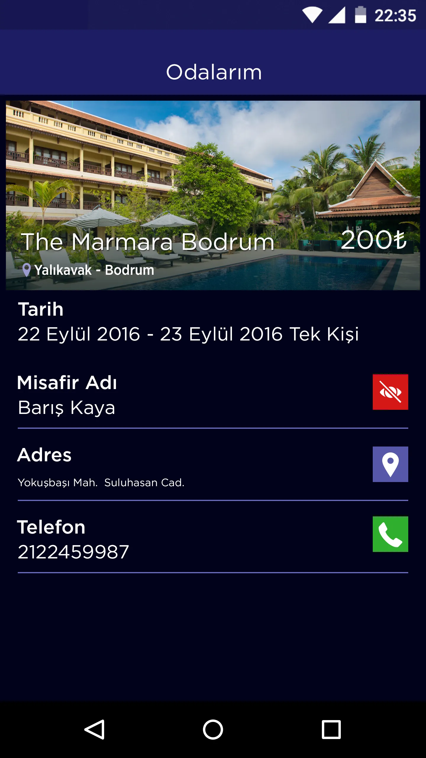 OtelSonDakika Otel Rezervasyon | Indus Appstore | Screenshot