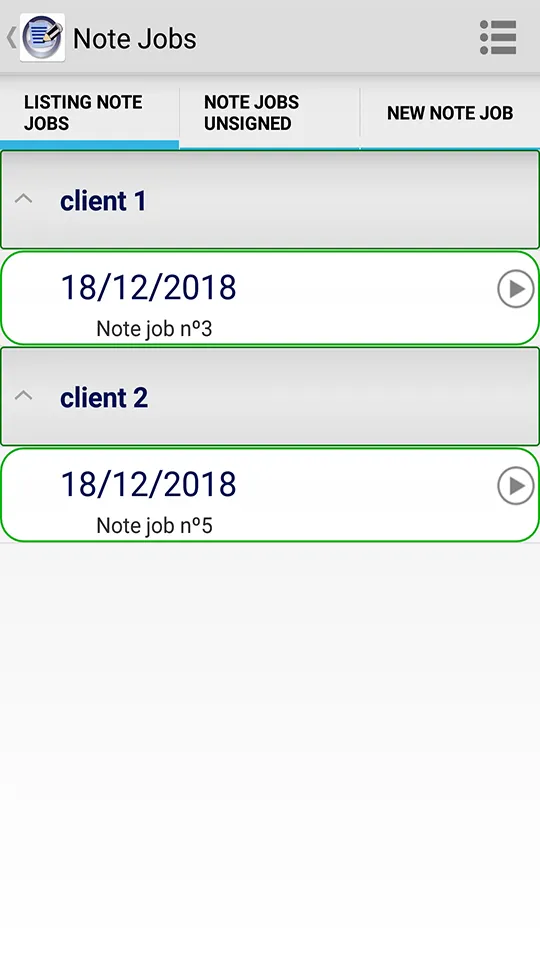 Signed Jobs Management | Indus Appstore | Screenshot