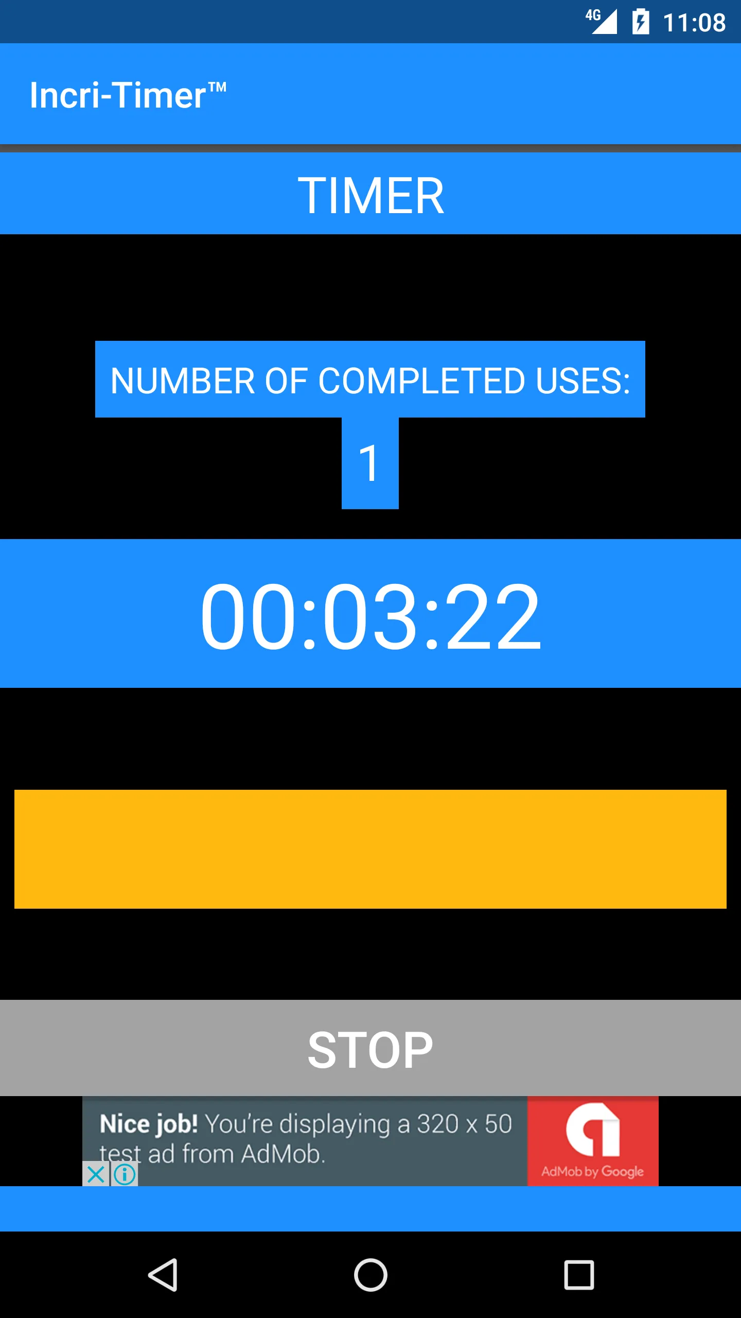 Incri-Timer | Indus Appstore | Screenshot