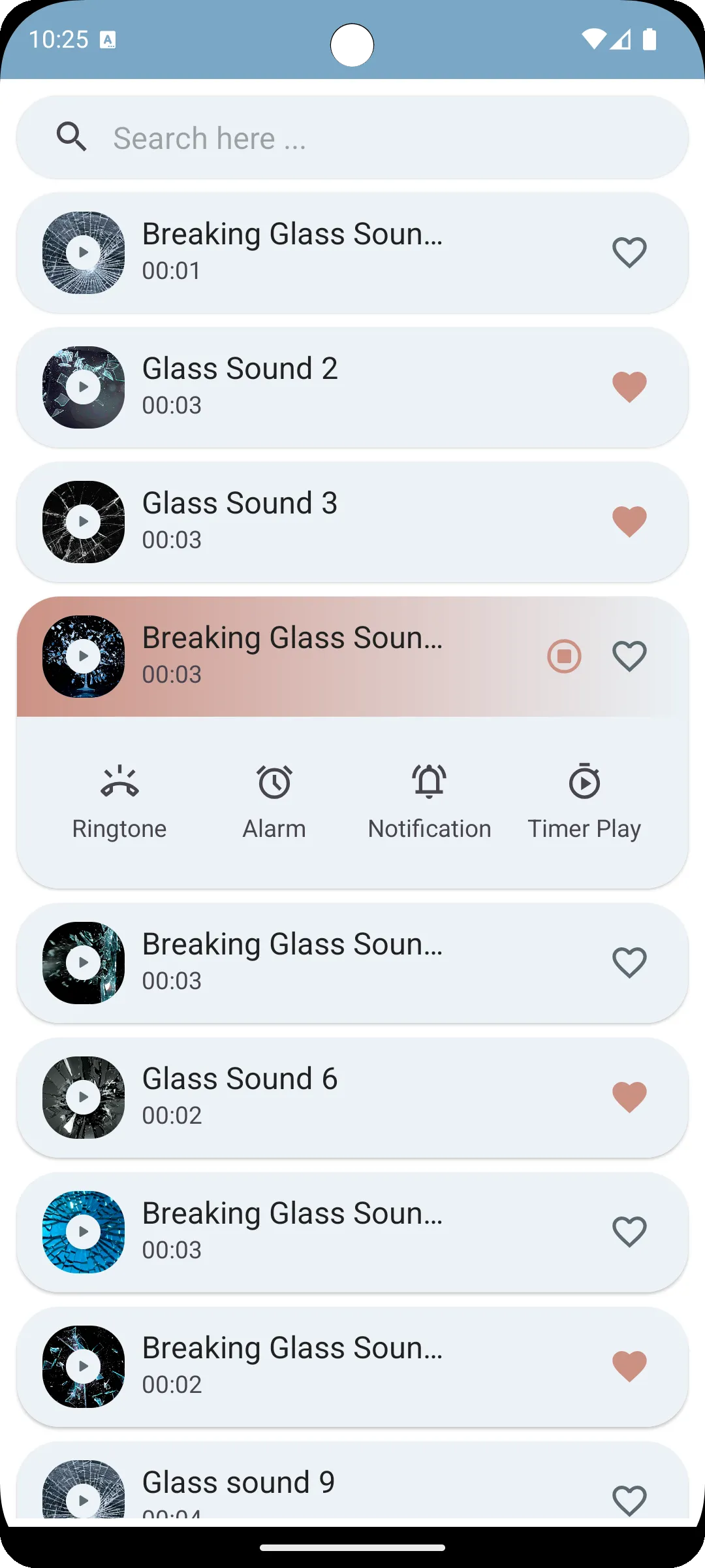 Breaking Glass Sounds | Indus Appstore | Screenshot